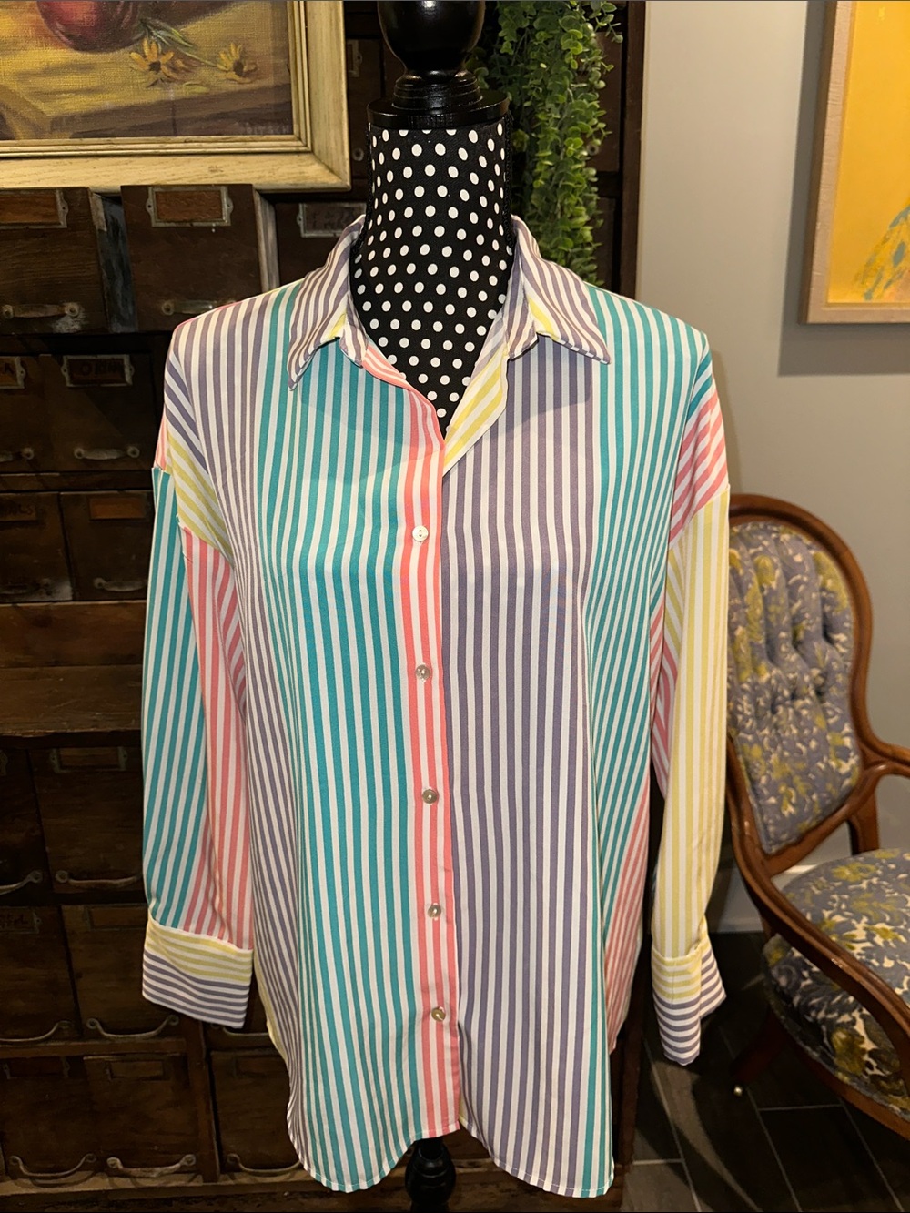 Vine & Love Button-Up Shirt